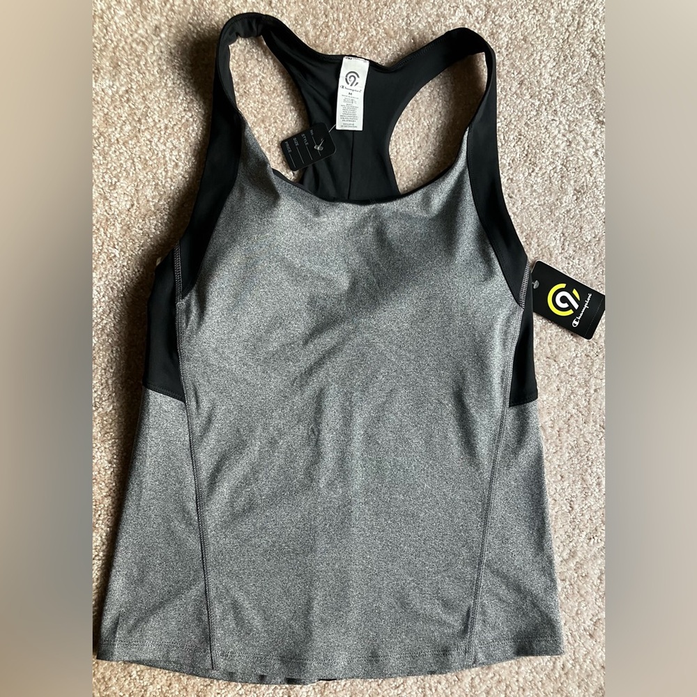 Gray Women's Athletic Tank Top